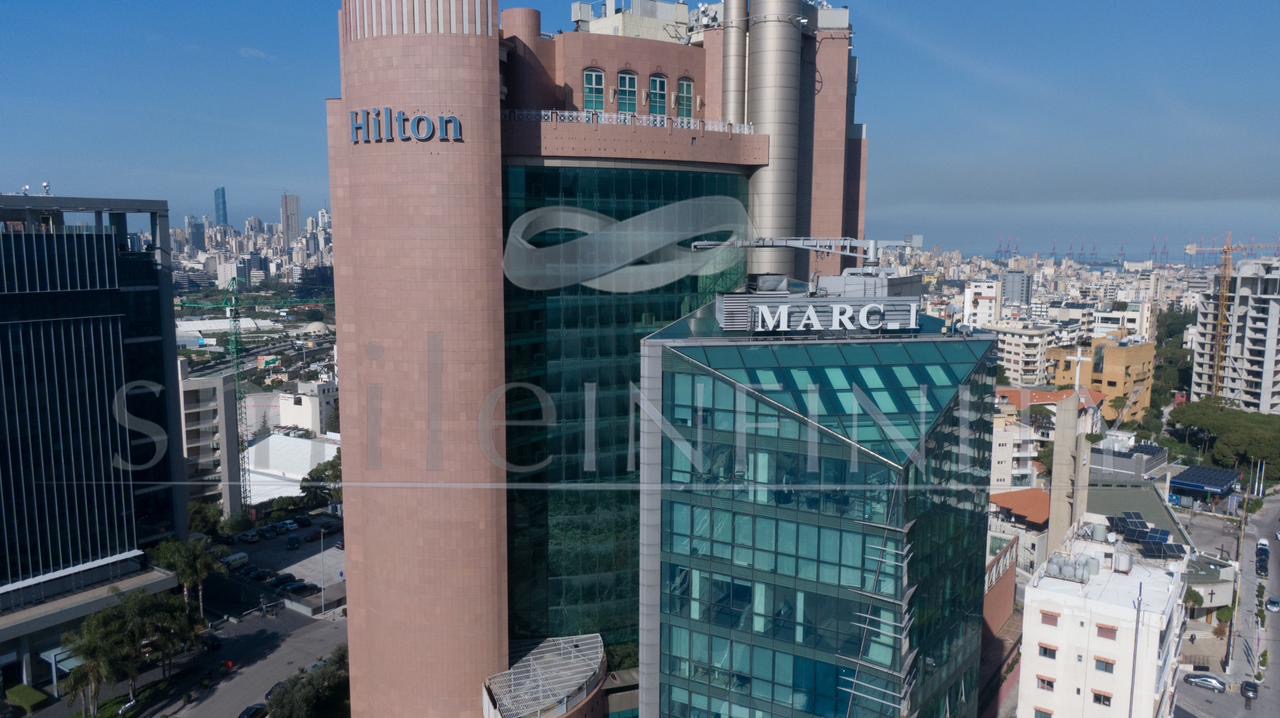 Smile Infinity® MarCI Building Horch Tabet Beirut — aerial view Lebanon